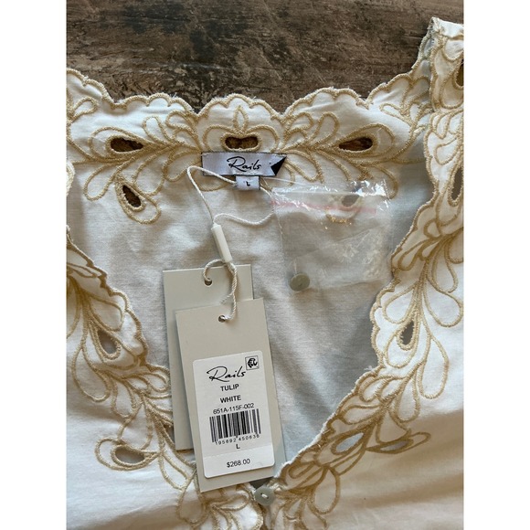 NWT RAILS TULIP EYELET DRESS 
Size L
Still online!!! $265 - Picture 8 of 13